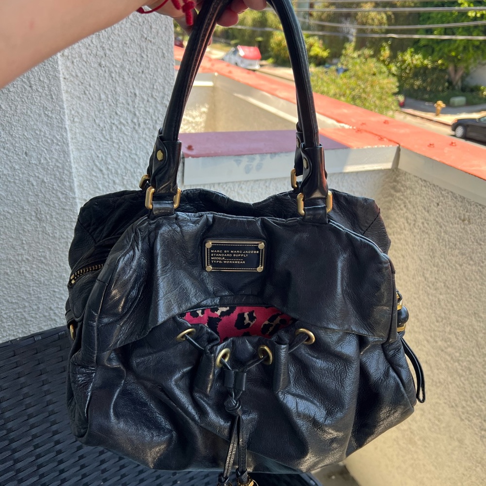 Black purse by Marc Jacobs